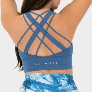 Balance Athletica Aura Bra - Blue